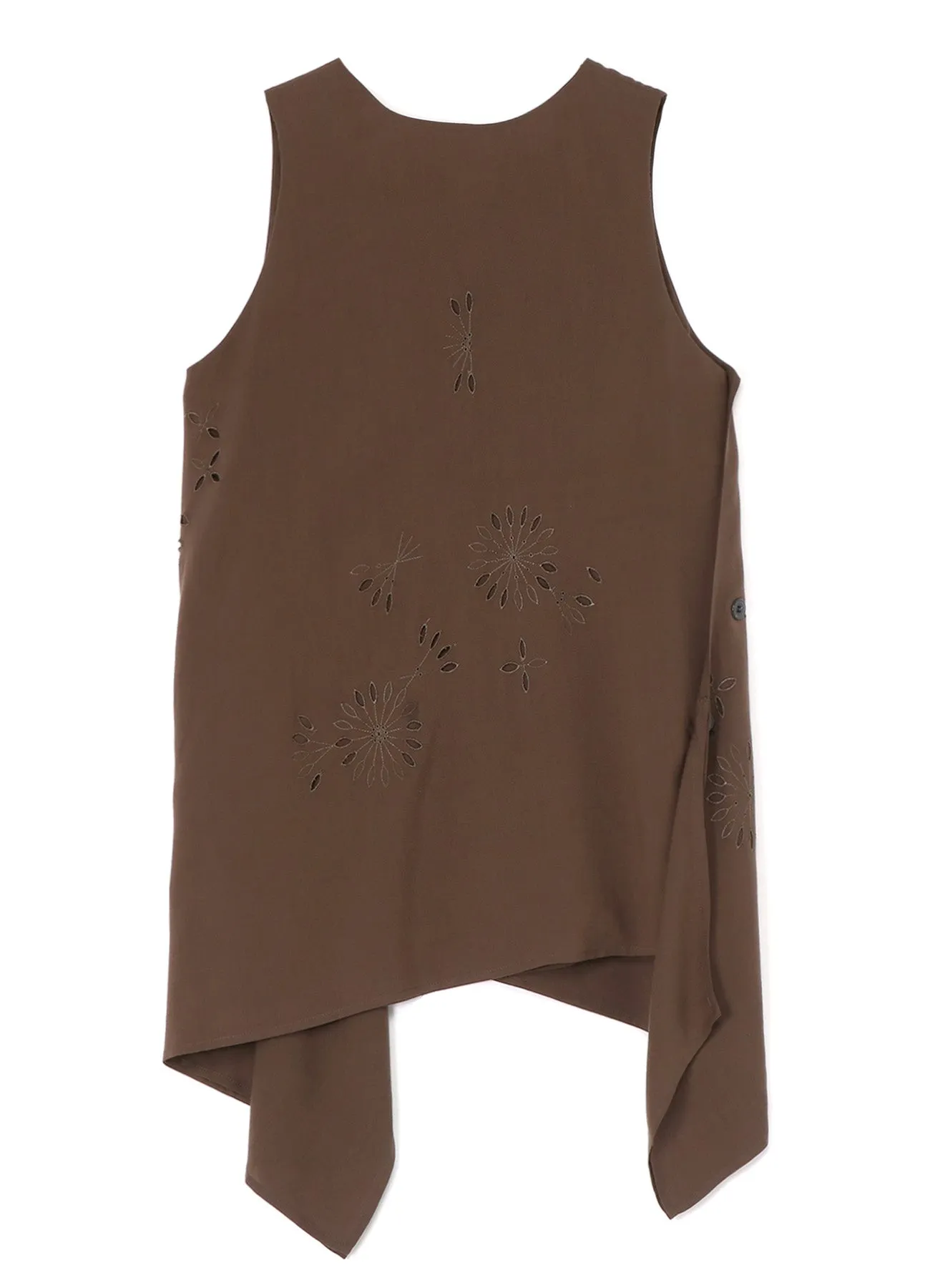 SLEEVELESS WRAP TOP sold by Yohji Yamamoto product image thumbnail 3