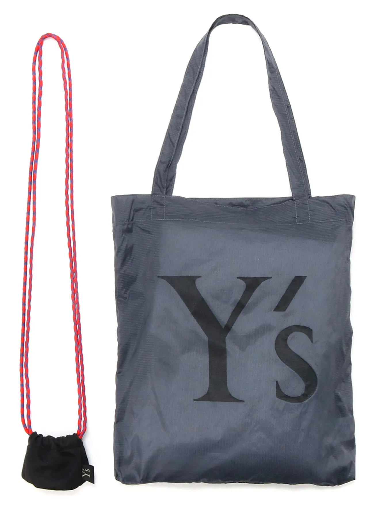 NYLON RIPSTOP ECOBAG WITH CASE sold by Yohji Yamamoto product image thumbnail 2
