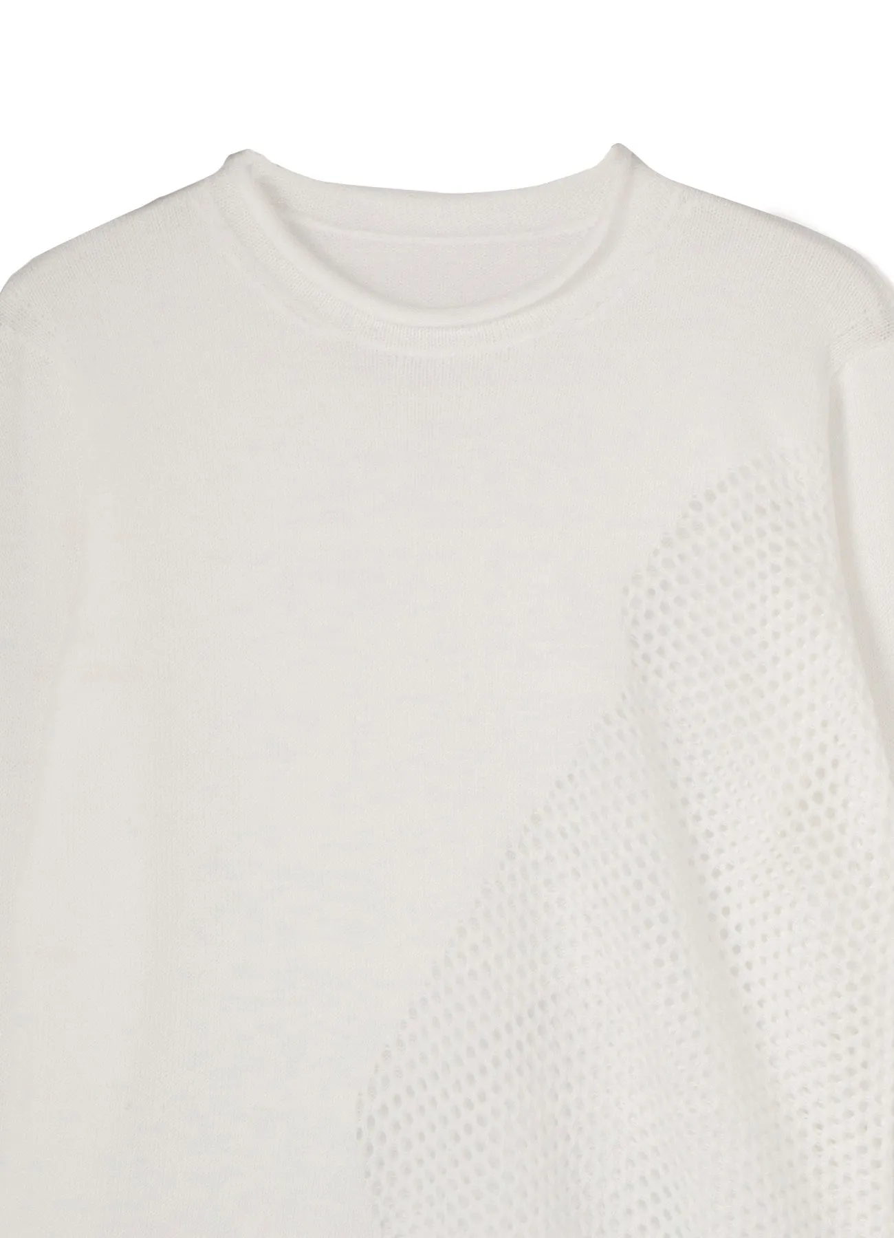 PLAIN STITCH x LACE LONG KNIT sold by Yohji Yamamoto product image thumbnail 4