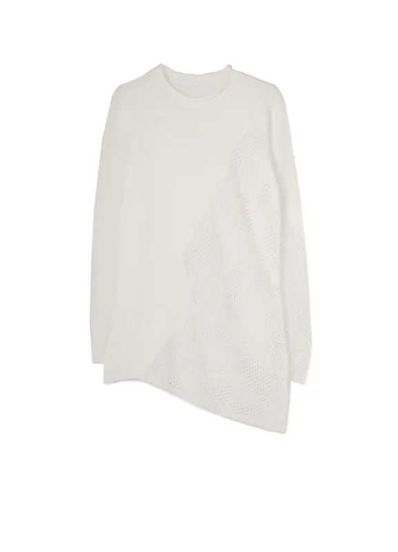 PLAIN STITCH x LACE LONG KNIT sold by Yohji Yamamoto