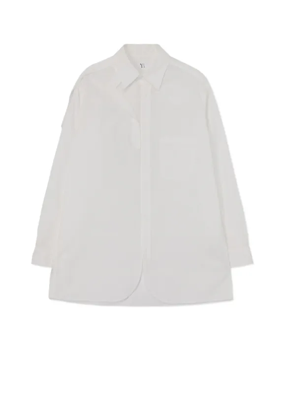 [Y's-Black Name]COTTON TAPE SNAP SHIRT sold by Yohji Yamamoto