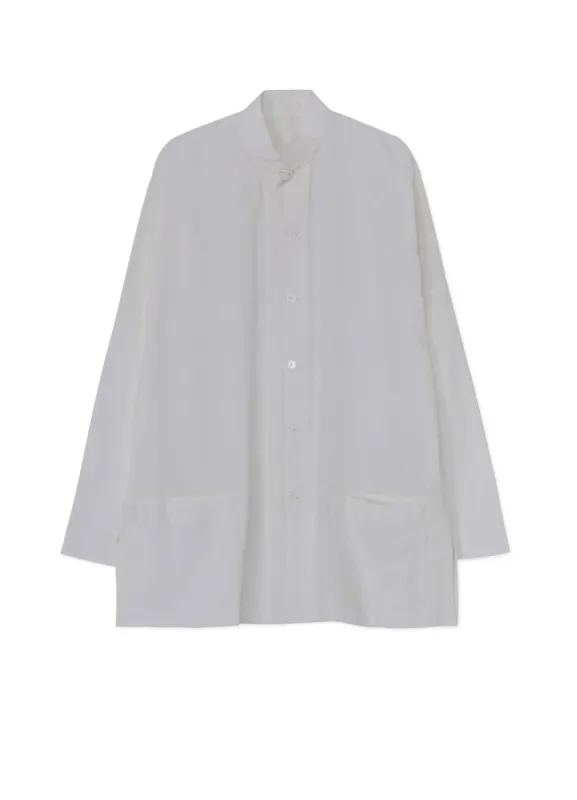 [Y's-Black Name]KHADI CHINA SHIRT sold by Yohji Yamamoto