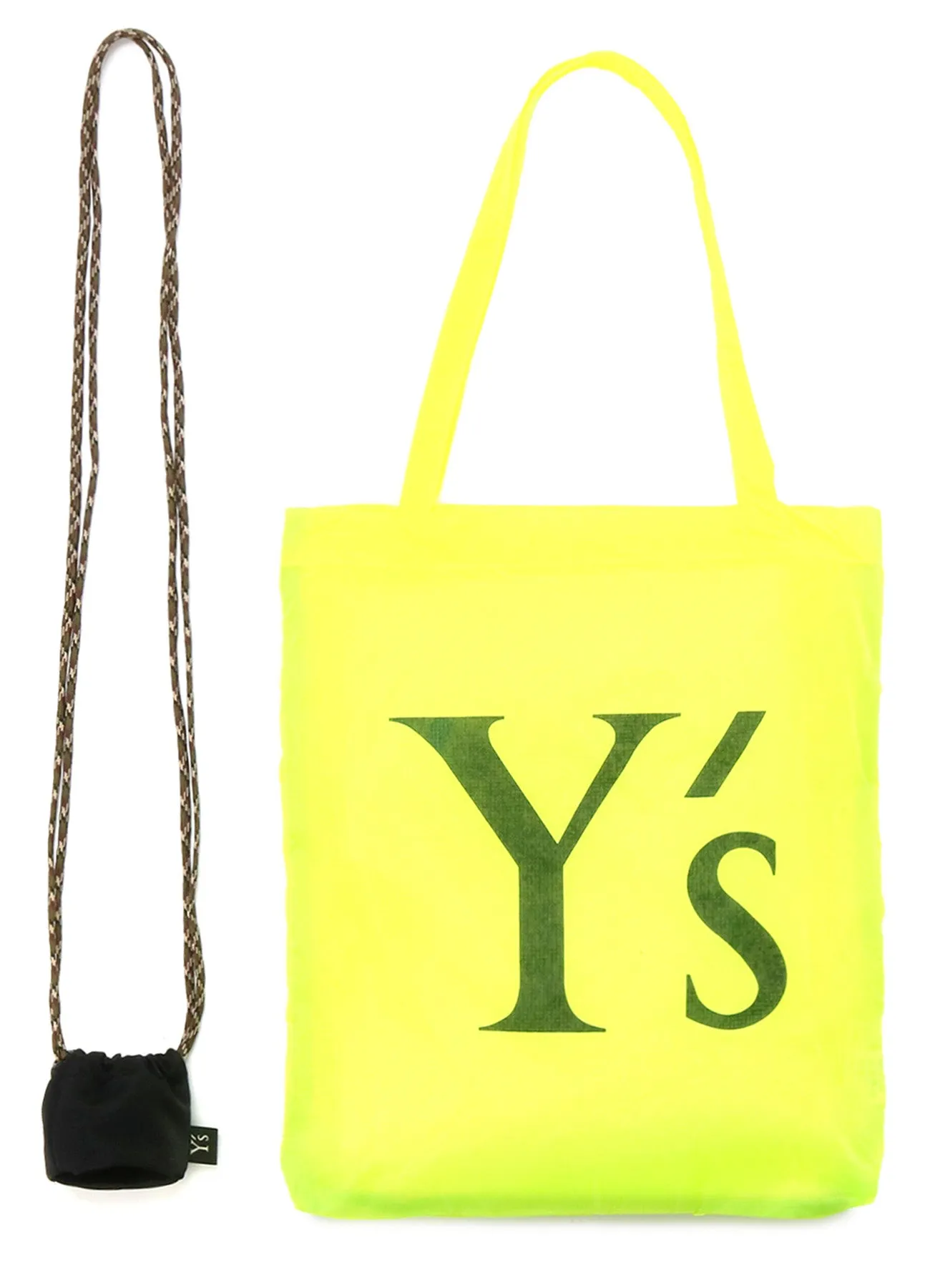 NYLON RIPSTOP ECOBAG WITH CASE sold by Yohji Yamamoto product image thumbnail 2