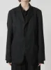 [Y's-Black Name]WOOL GABARDINE REVERSED LINING JACKET sold by Yohji Yamamoto