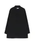 [Y's-Black Name]CELLULOSE LAWN TAPE SNAP SHIRT sold by Yohji Yamamoto