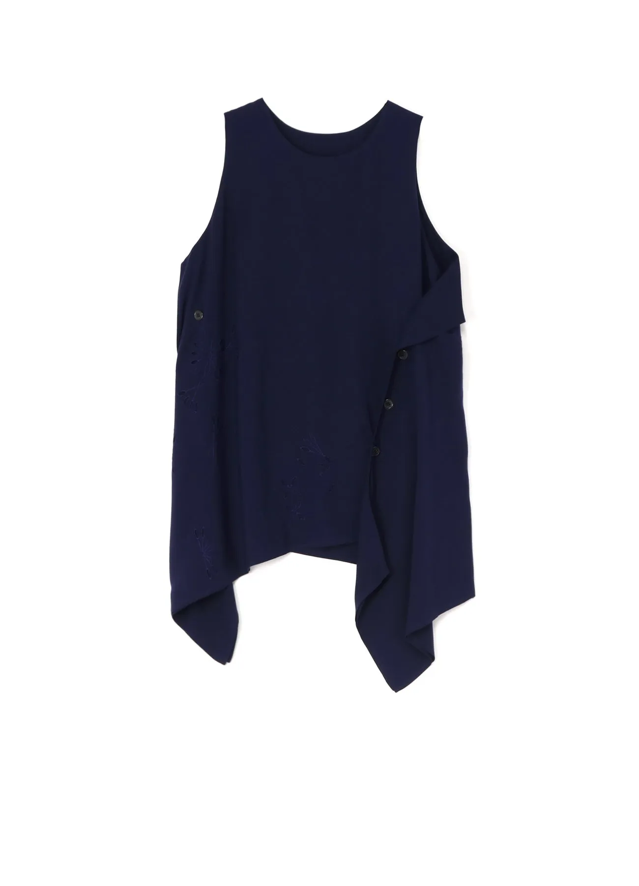 SLEEVELESS WRAP TOP sold by Yohji Yamamoto