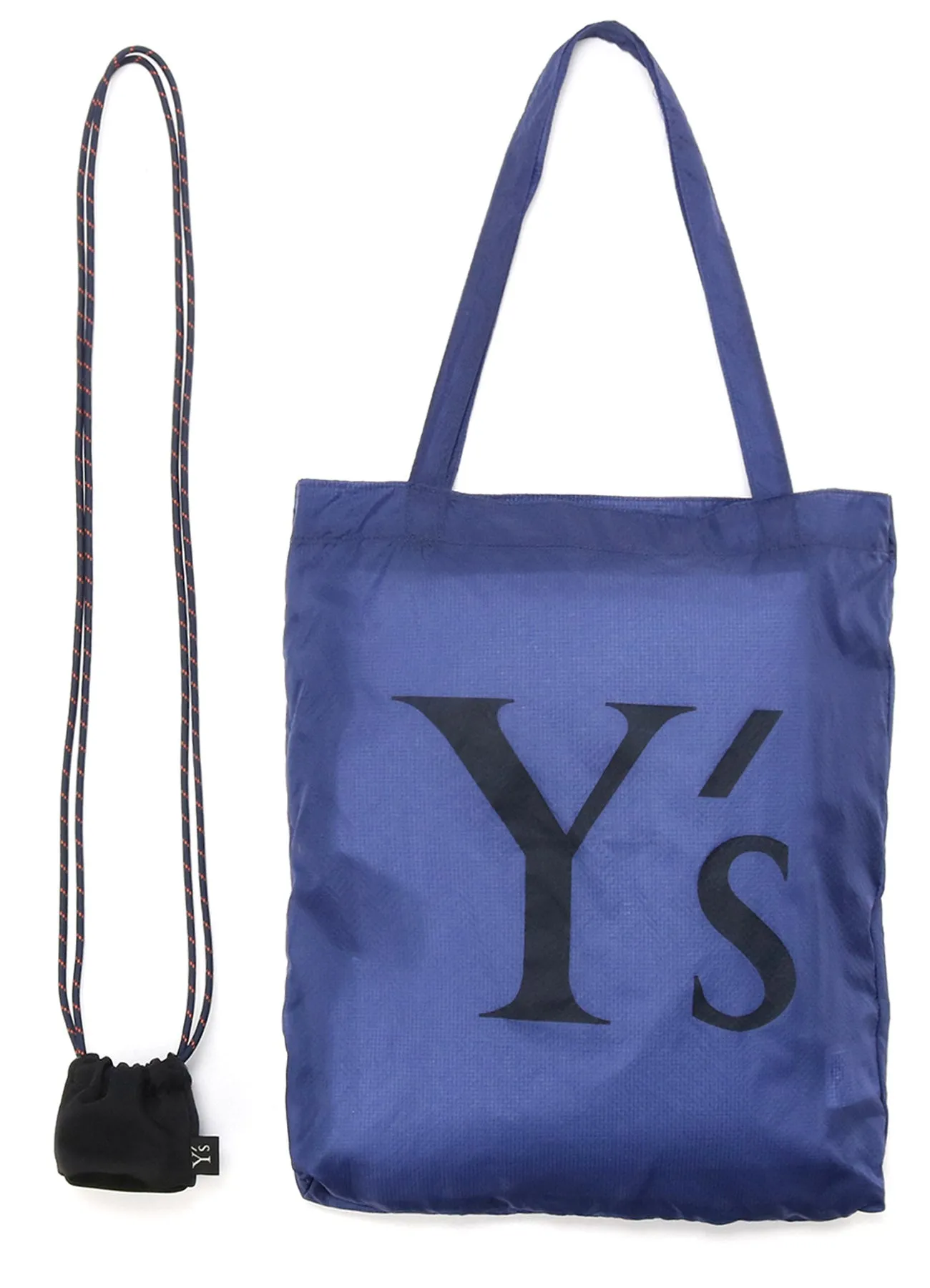 NYLON RIPSTOP ECOBAG WITH CASE sold by Yohji Yamamoto product image thumbnail 2