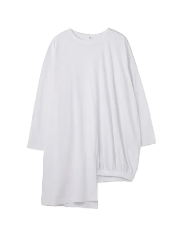 FLEECE PATCH ASSYME LONG SLEEVE T sold by Yohji Yamamoto