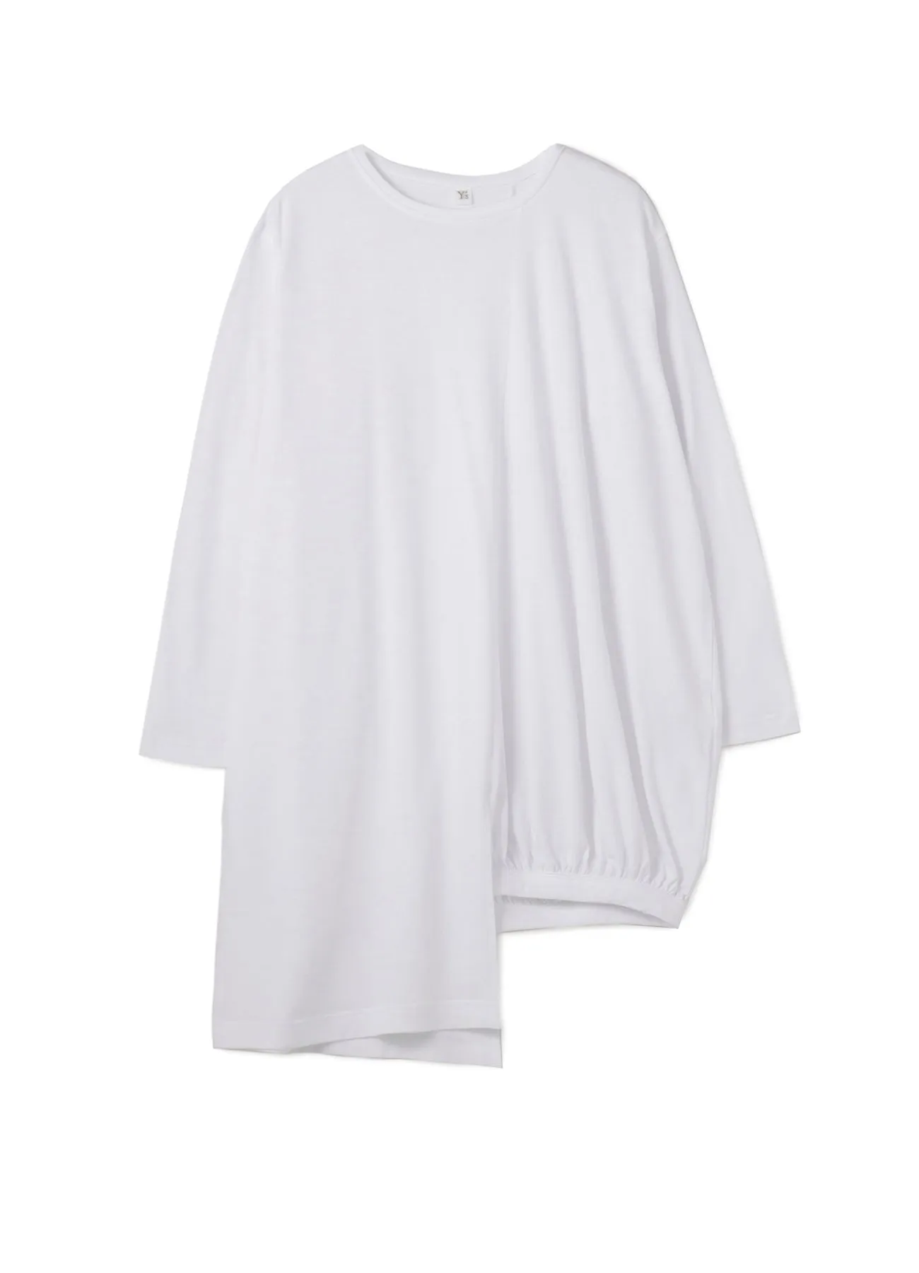FLEECE PATCH ASSYME LONG SLEEVE T sold by Yohji Yamamoto