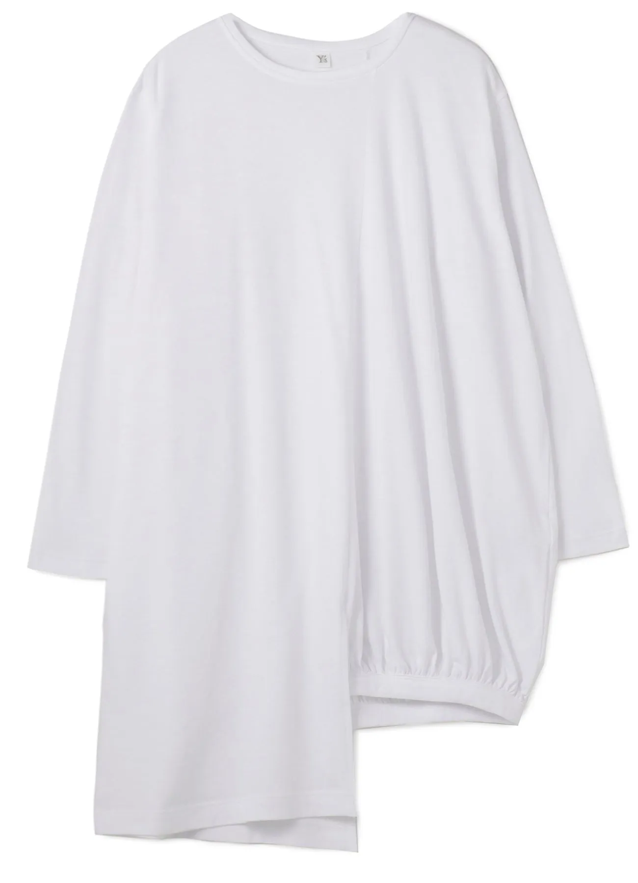 FLEECE PATCH ASSYME LONG SLEEVE T sold by Yohji Yamamoto product image thumbnail 2