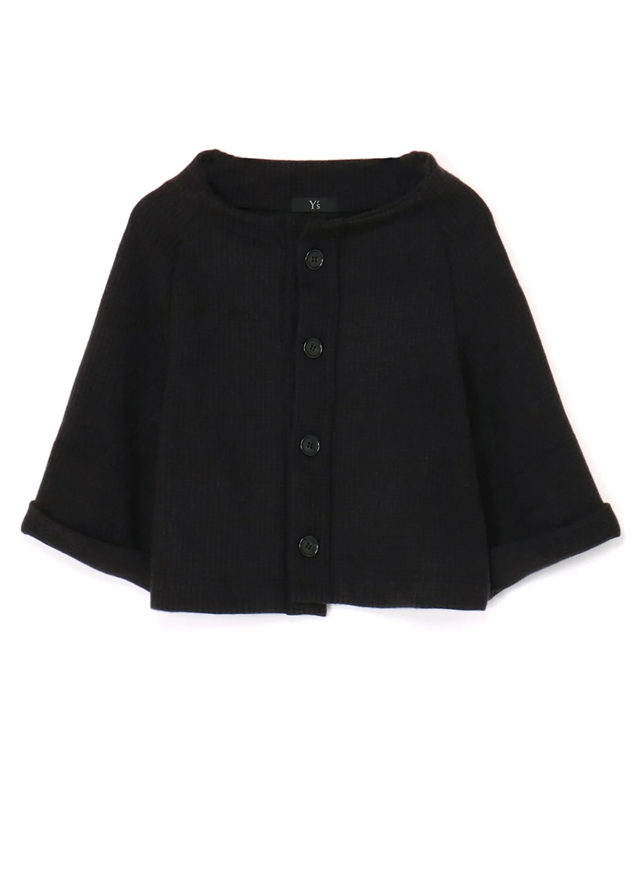 HOUNDSTOOTH JACQUARD 4-BUTTON JACKET sold by Yohji Yamamoto product image thumbnail 2