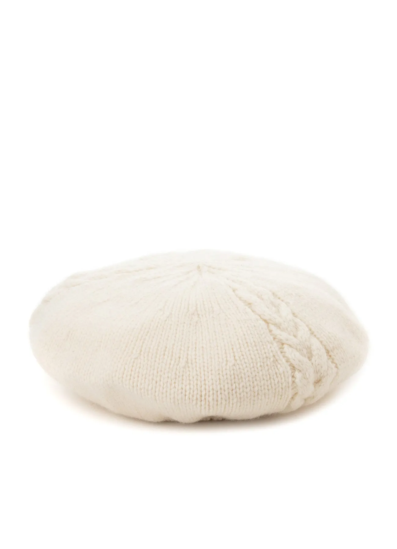 WOOL CABLE KNITTED BERET sold by Yohji Yamamoto
