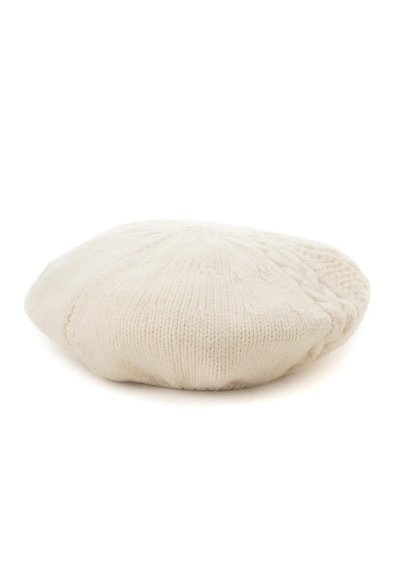 WOOL CABLE KNITTED BERET sold by Yohji Yamamoto product image thumbnail 4