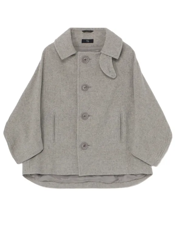 AIRY MOSSER MIDDLE COAT sold by Yohji Yamamoto