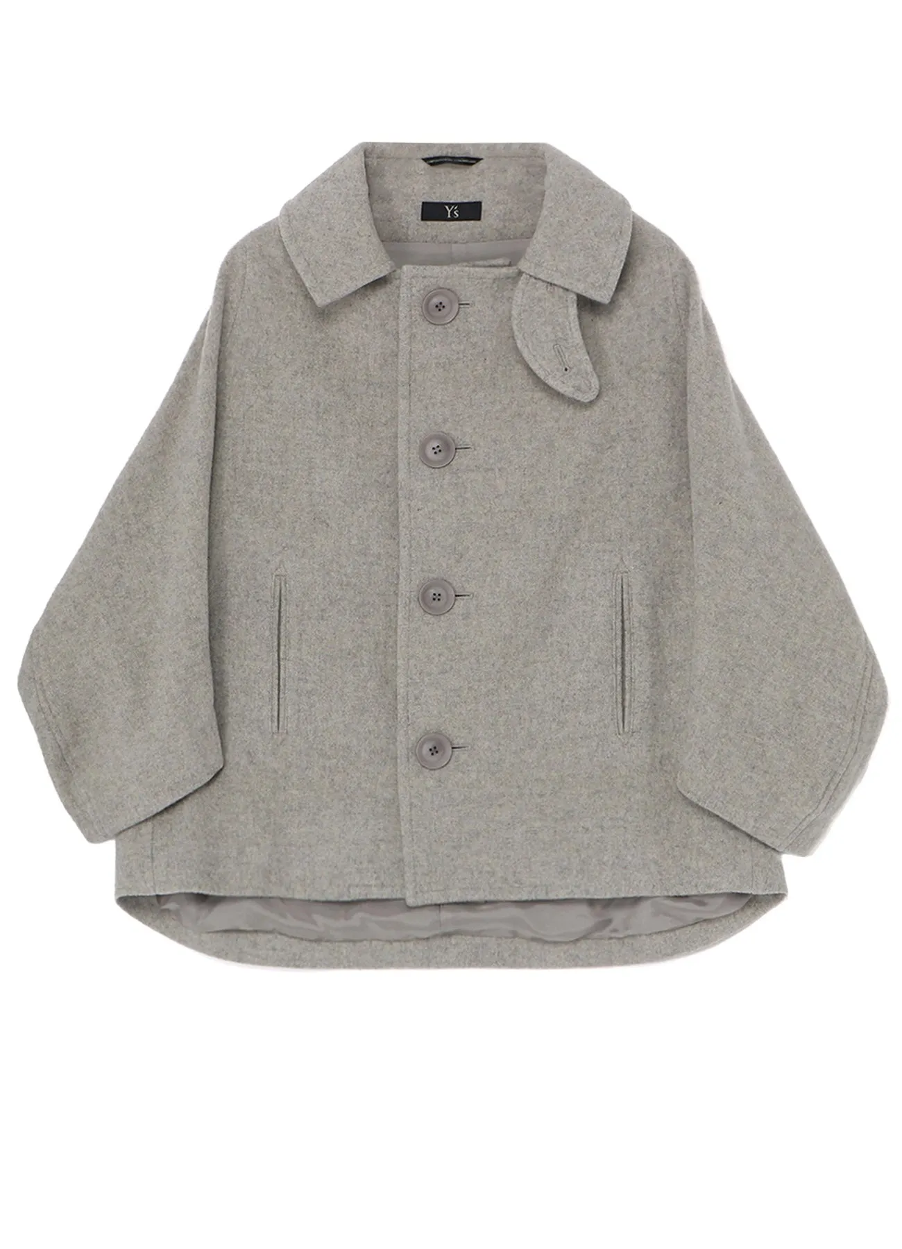 AIRY MOSSER MIDDLE COAT sold by Yohji Yamamoto