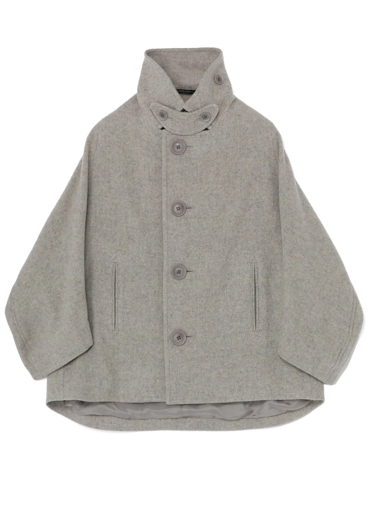AIRY MOSSER MIDDLE COAT sold by Yohji Yamamoto product image thumbnail 3