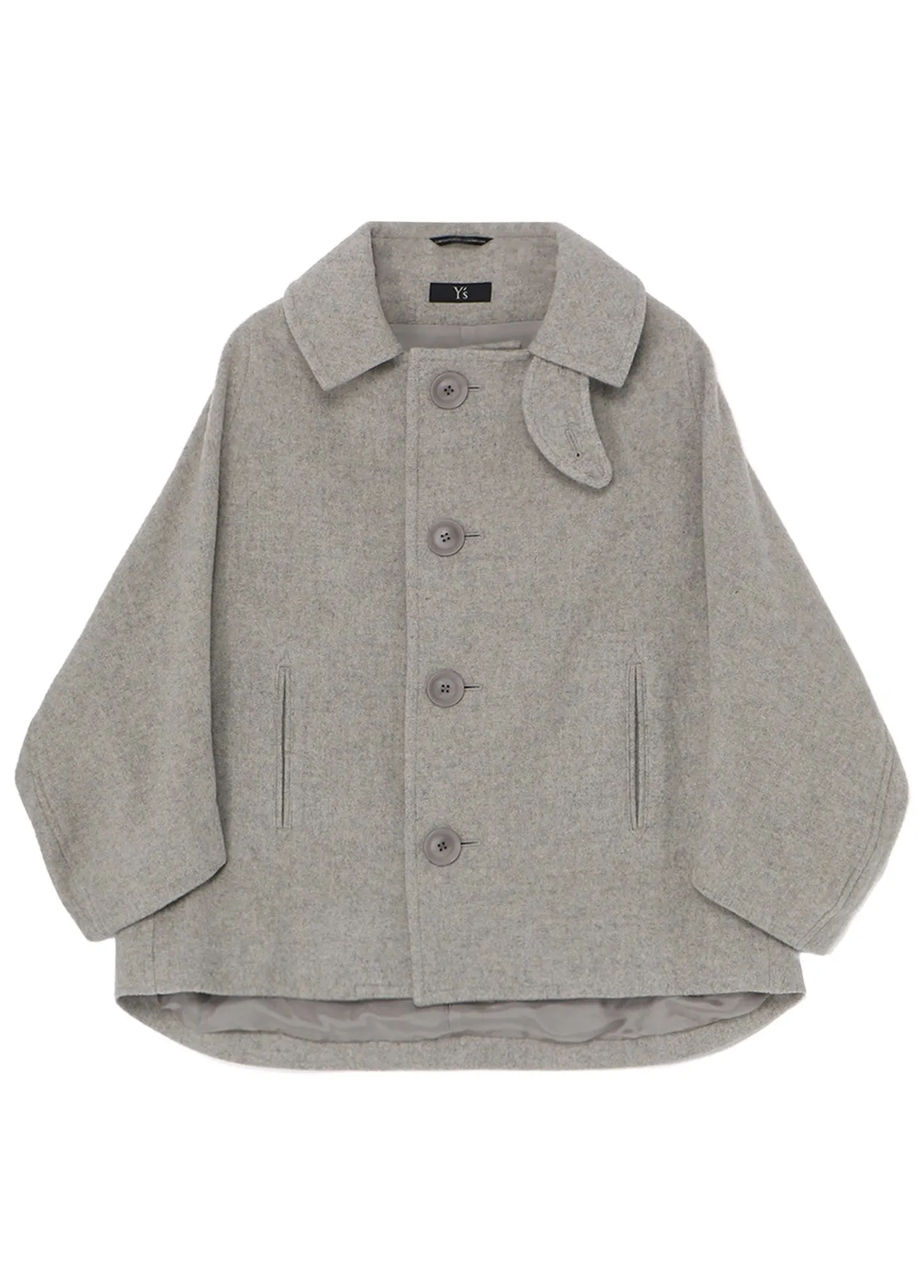 AIRY MOSSER MIDDLE COAT sold by Yohji Yamamoto product image thumbnail 2