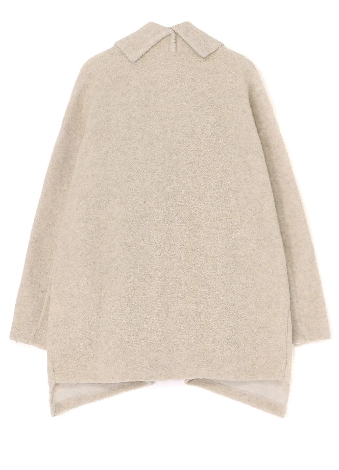 WOOL BREND PILE V NECK JACKET sold by Yohji Yamamoto product image thumbnail 3