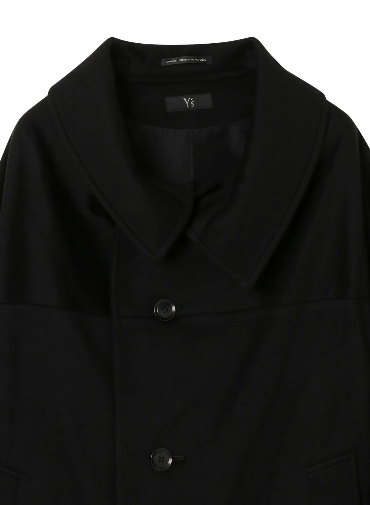 CASHMERE BEAVER MIDDLE CAPE sold by Yohji Yamamoto product image thumbnail 4