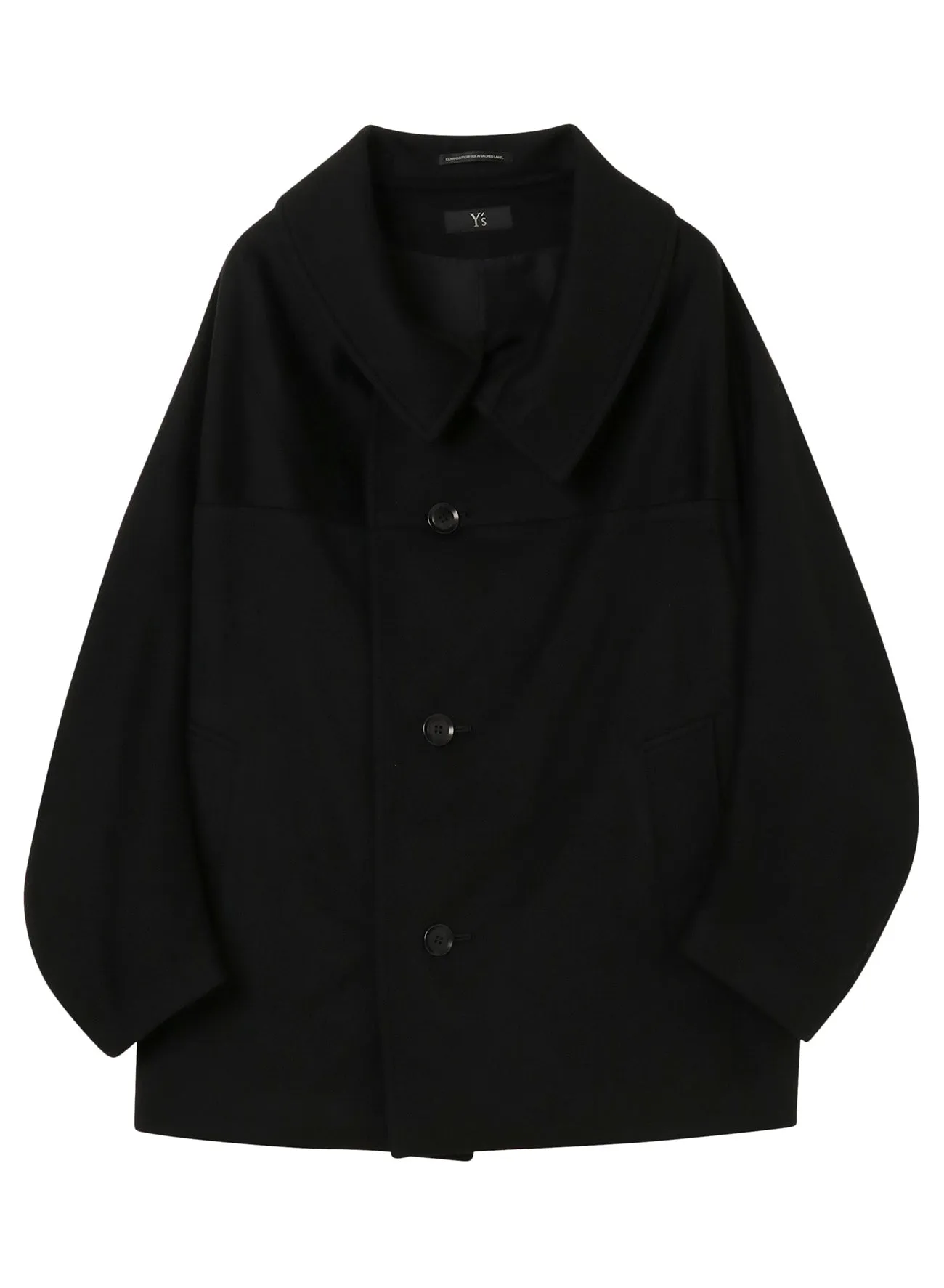 CASHMERE BEAVER MIDDLE CAPE sold by Yohji Yamamoto product image thumbnail 2