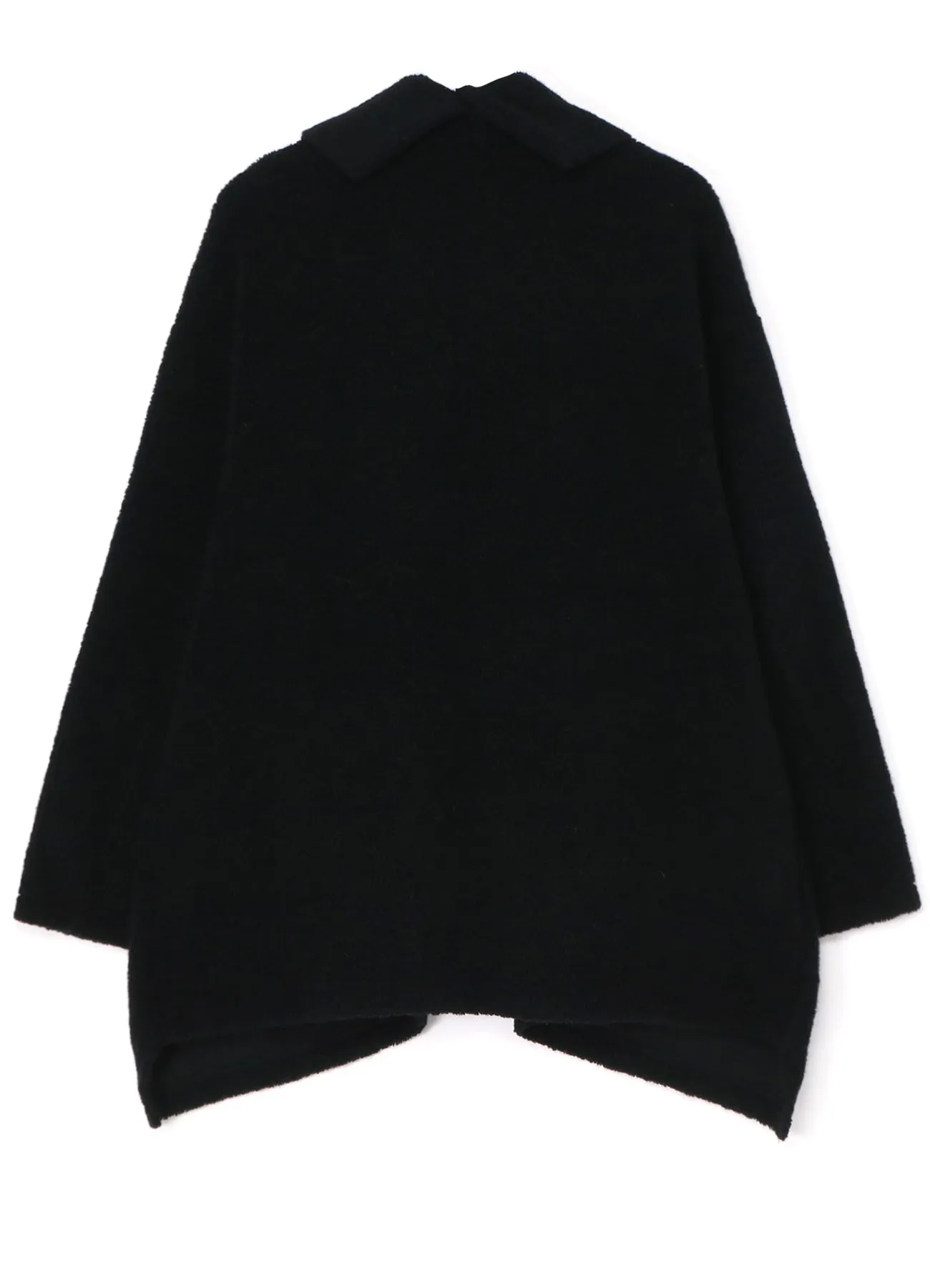 WOOL BREND PILE V NECK JACKET sold by Yohji Yamamoto product image thumbnail 3