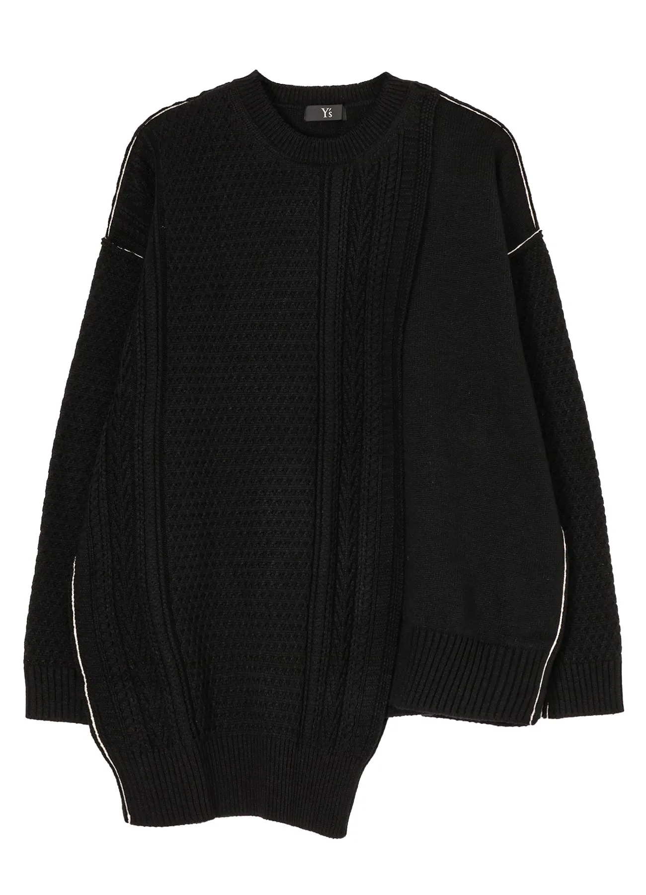 7G1P ALAN KNIT BIG PULLOVER sold by Yohji Yamamoto product image thumbnail 2
