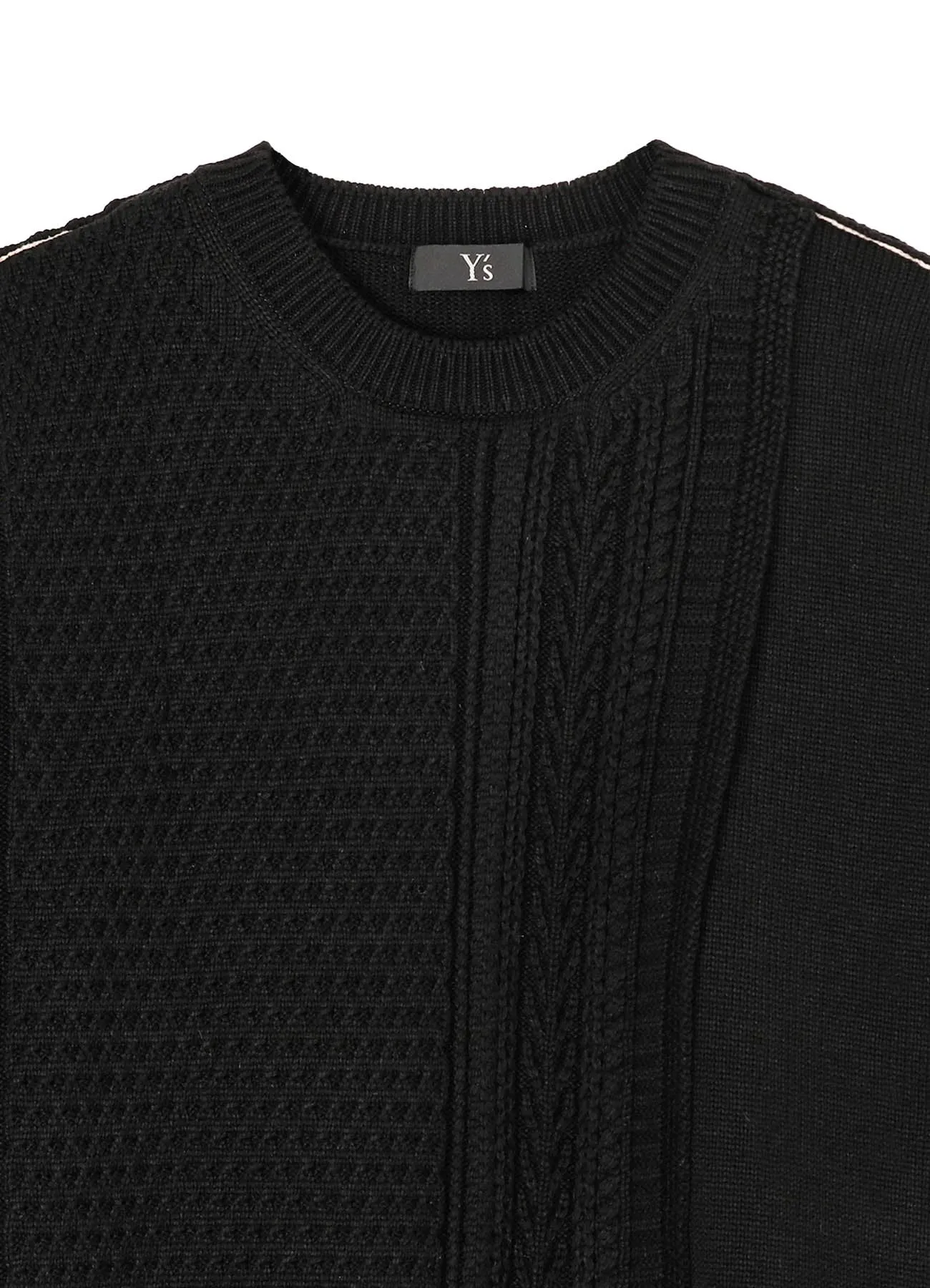 7G1P ALAN KNIT BIG PULLOVER sold by Yohji Yamamoto product image thumbnail 4
