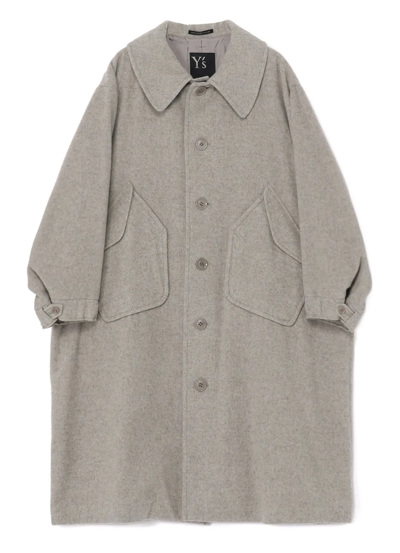 AIRY MOSSER BIG POCKET COAT sold by Yohji Yamamoto product image thumbnail 2