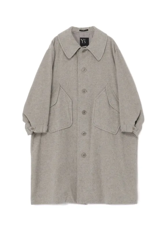 AIRY MOSSER BIG POCKET COAT sold by Yohji Yamamoto