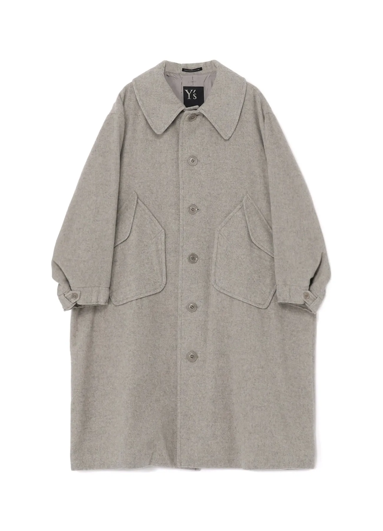 AIRY MOSSER BIG POCKET COAT sold by Yohji Yamamoto