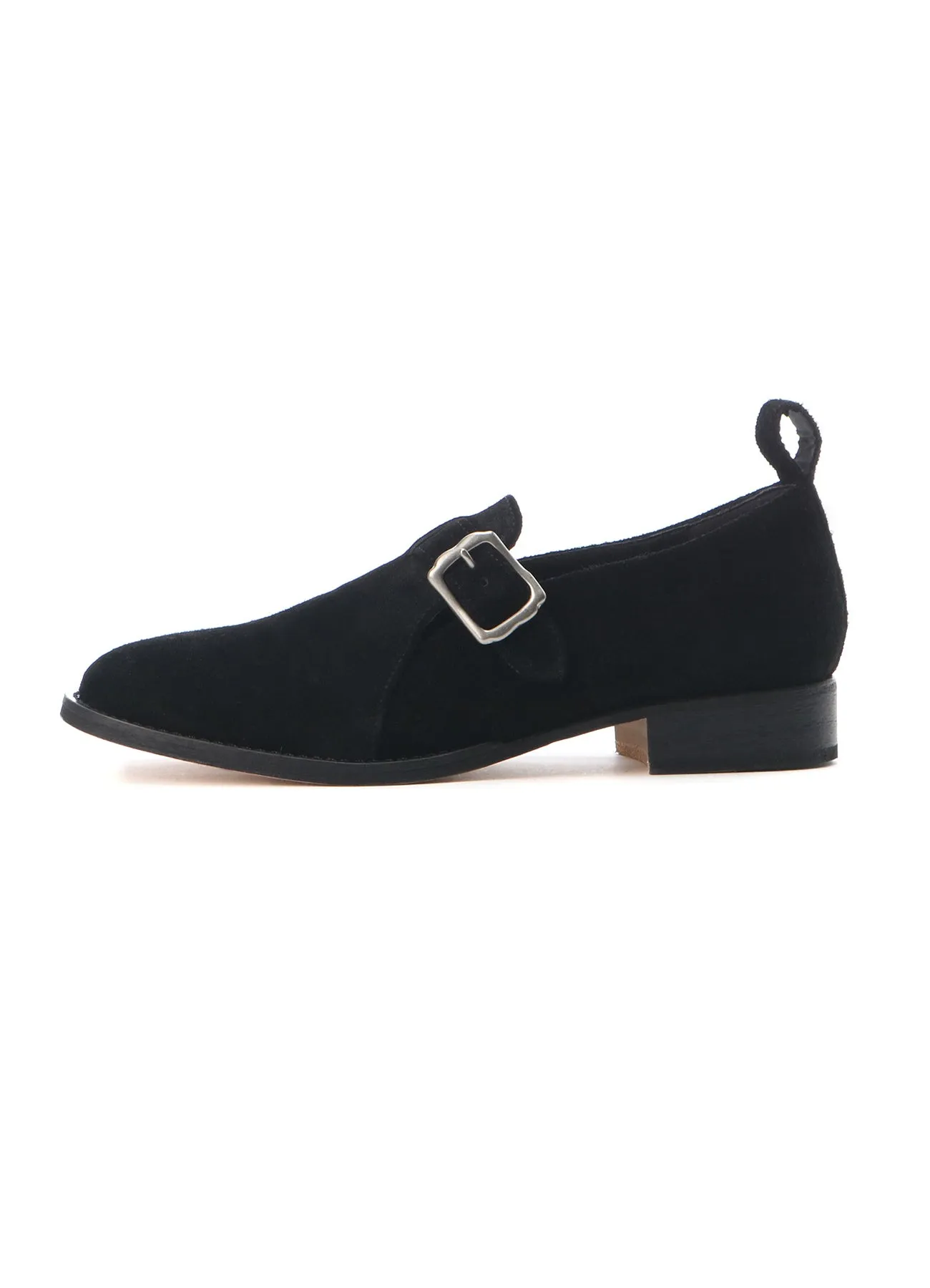 COW SUEDE ONE STRAP SHOES sold by Yohji Yamamoto product image thumbnail 3