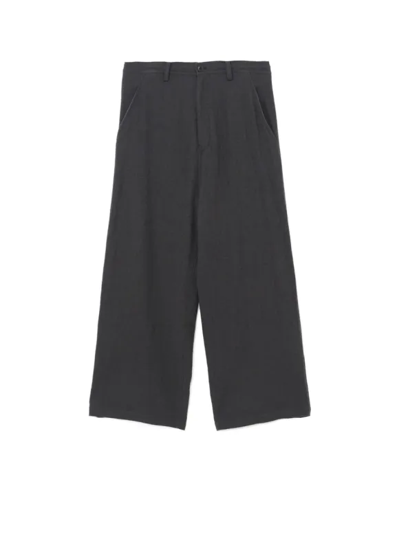 WOOL LONG STRAIGHT PANTS sold by Yohji Yamamoto