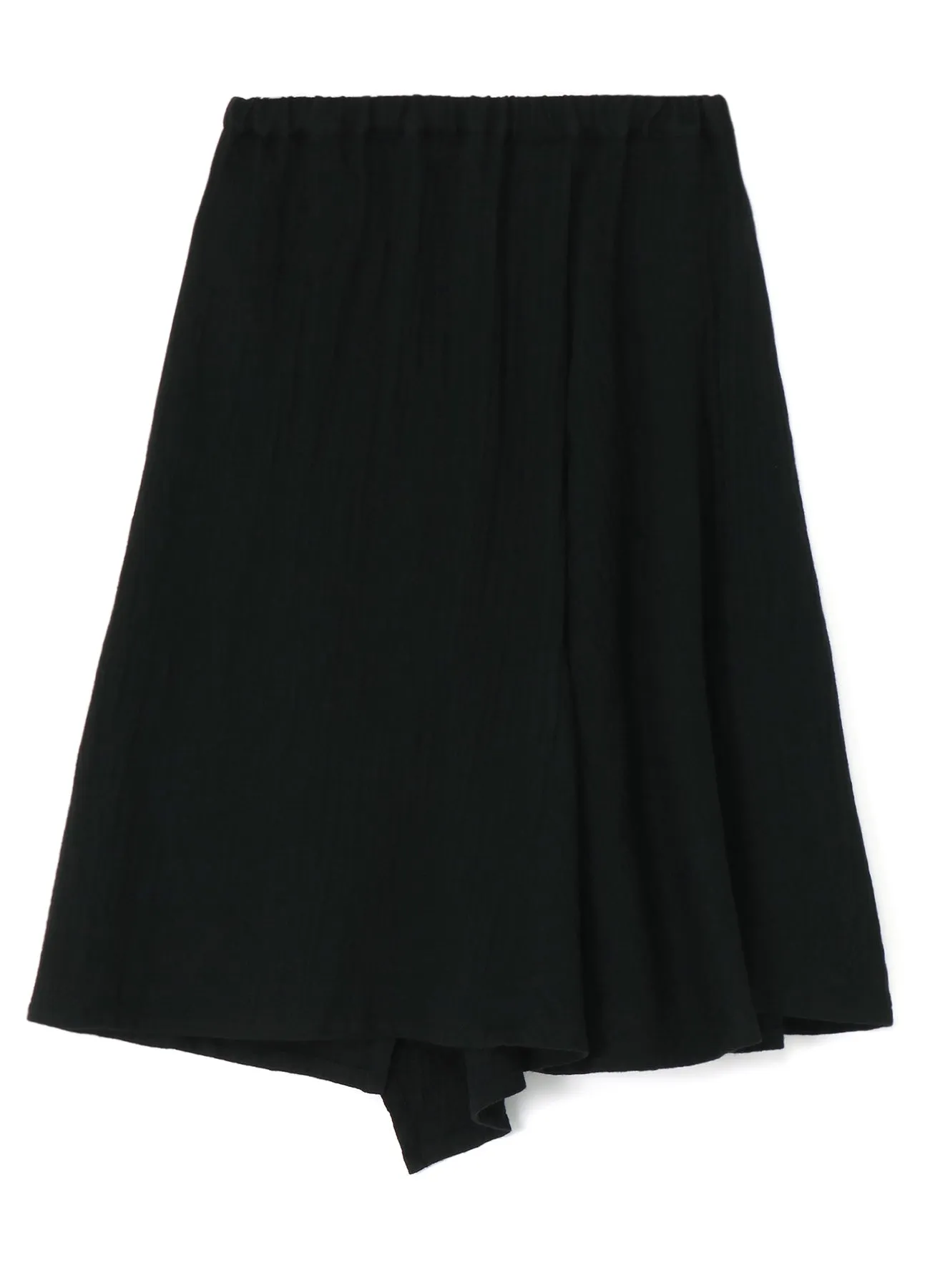 WOOL ASYMMETRIC SKIRT sold by Yohji Yamamoto product image thumbnail 3