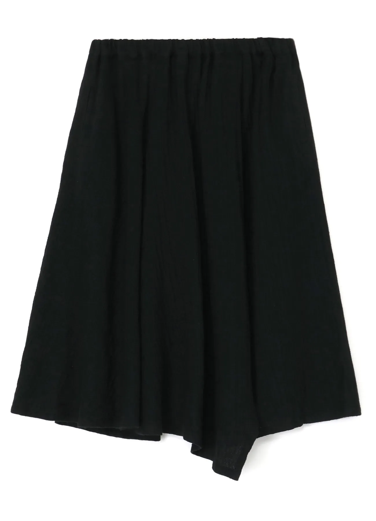 WOOL ASYMMETRIC SKIRT sold by Yohji Yamamoto product image thumbnail 2