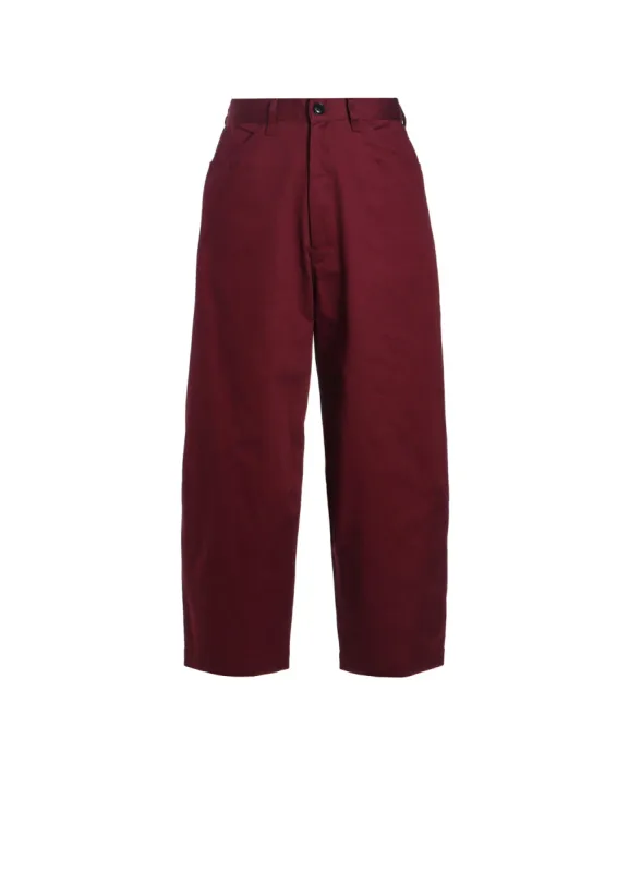 [Y's BORN PRODUCT] COTTON TWILL CUT LINE KNEE PANTS sold by Yohji Yamamoto