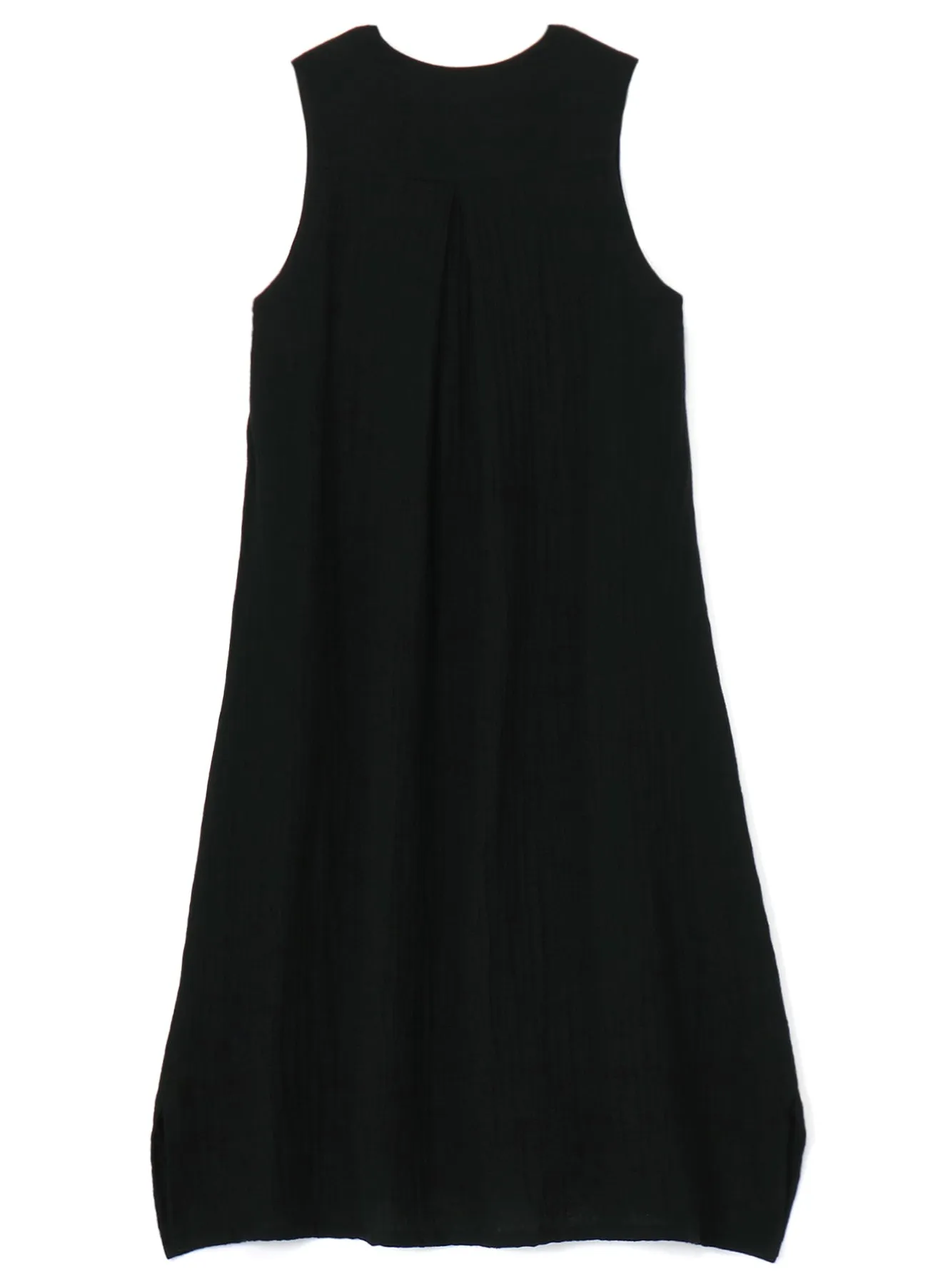 WOOL SLEEVELESS SHIRT DRESS sold by Yohji Yamamoto product image thumbnail 3