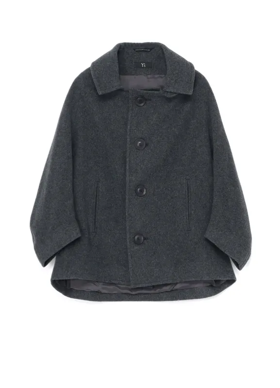 AIRY MOSSER MIDDLE COAT sold by Yohji Yamamoto
