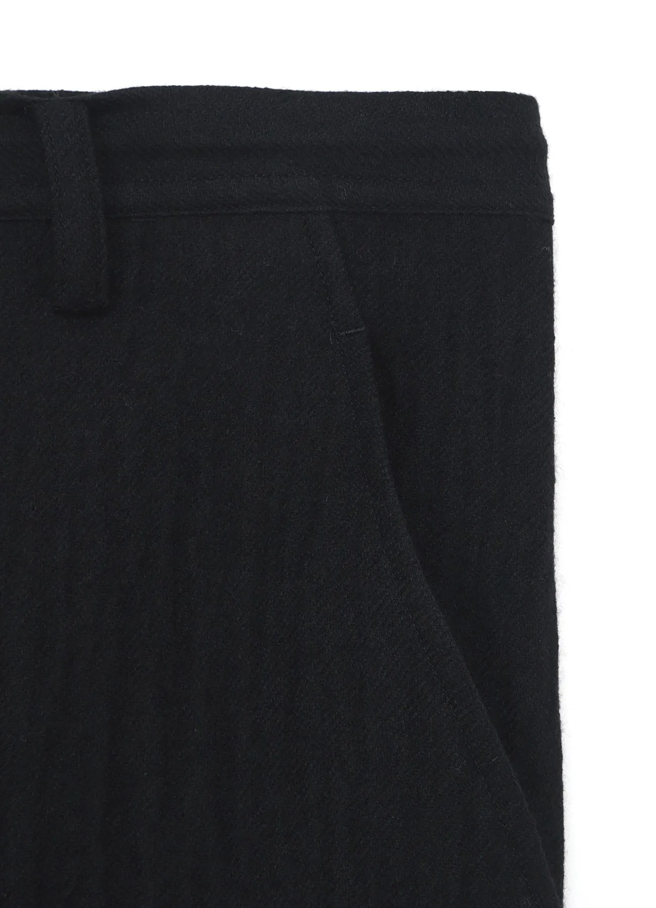 WOOL LONG STRAIGHT PANTS sold by Yohji Yamamoto product image thumbnail 4