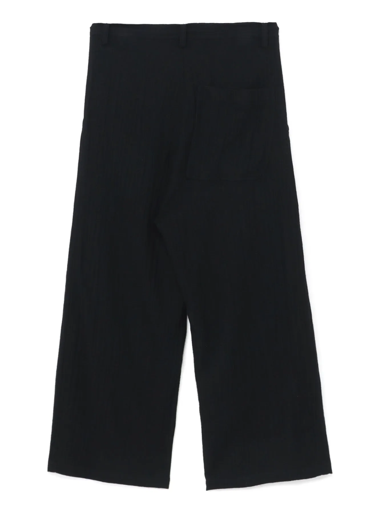 WOOL LONG STRAIGHT PANTS sold by Yohji Yamamoto product image thumbnail 3
