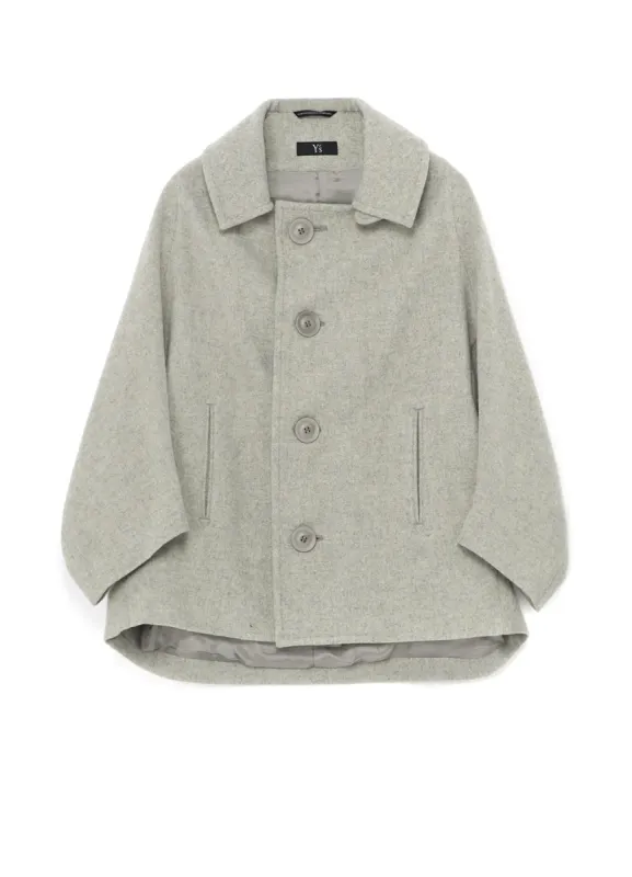 AIRY MOSSER MIDDLE COAT sold by Yohji Yamamoto