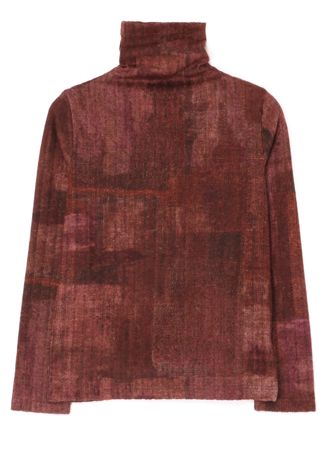 GRADATION PRINT TURTLENECK sold by Yohji Yamamoto product image thumbnail 2