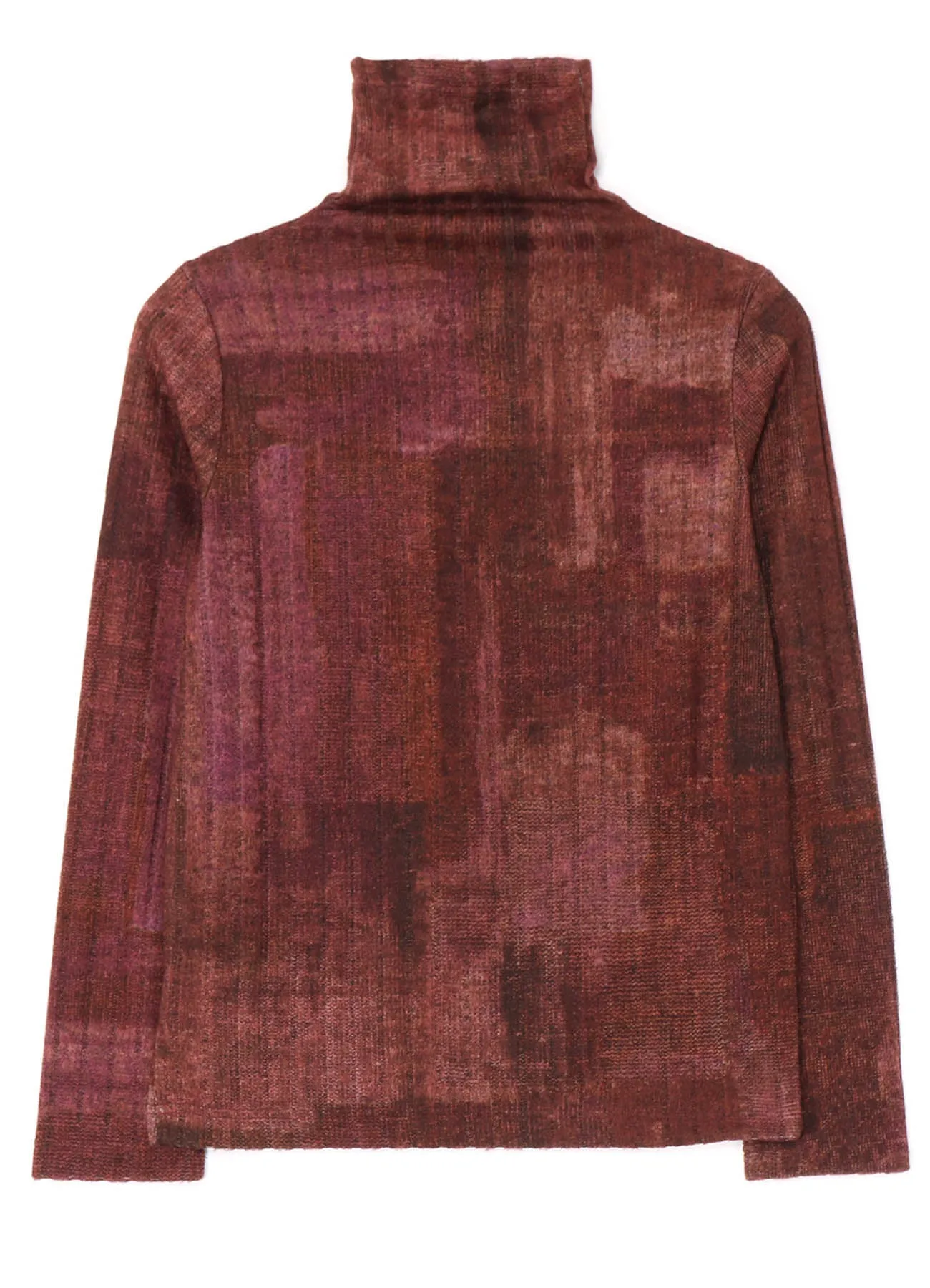GRADATION PRINT TURTLENECK sold by Yohji Yamamoto product image thumbnail 3