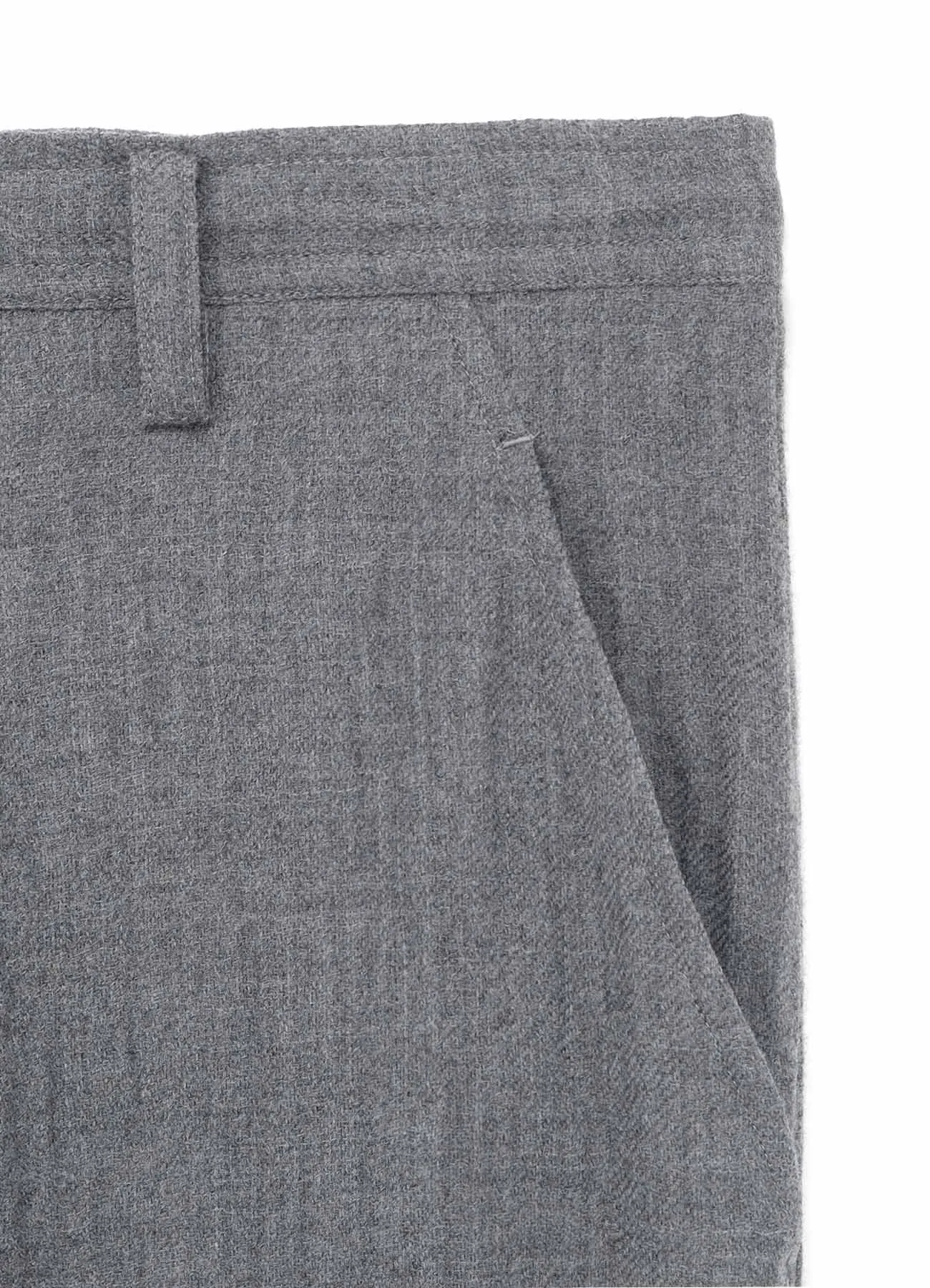 WOOL LONG STRAIGHT PANTS sold by Yohji Yamamoto product image thumbnail 4