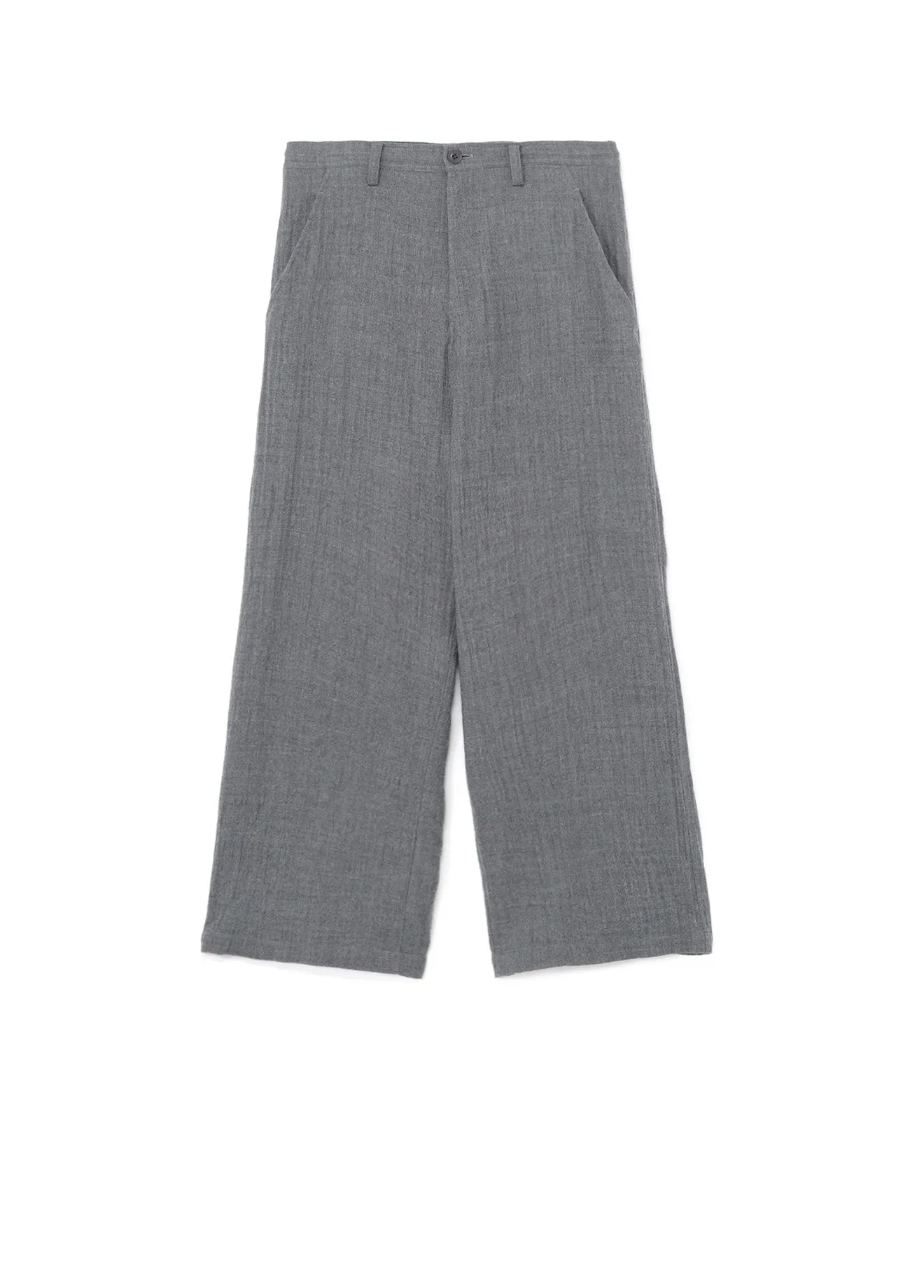 WOOL LONG STRAIGHT PANTS sold by Yohji Yamamoto