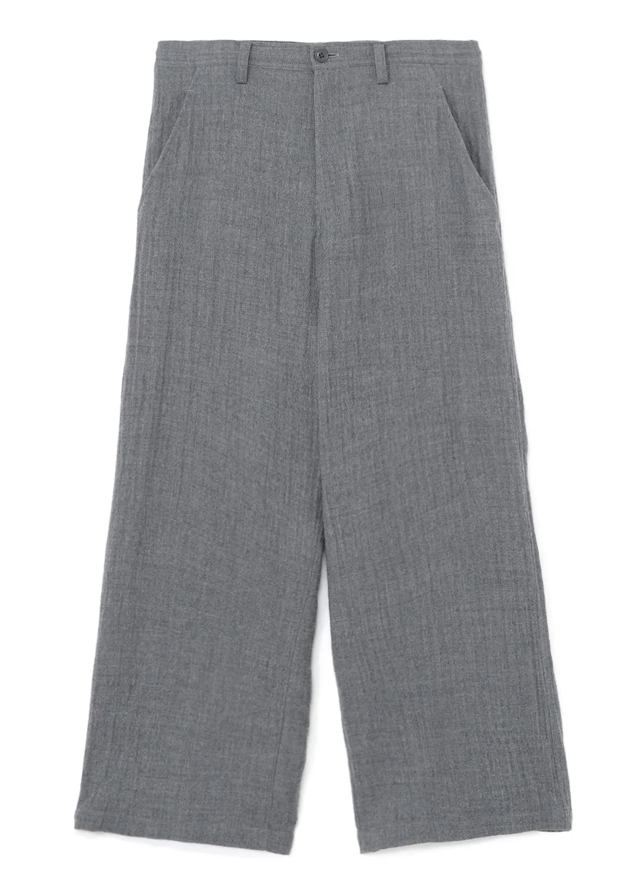 WOOL LONG STRAIGHT PANTS sold by Yohji Yamamoto product image thumbnail 2