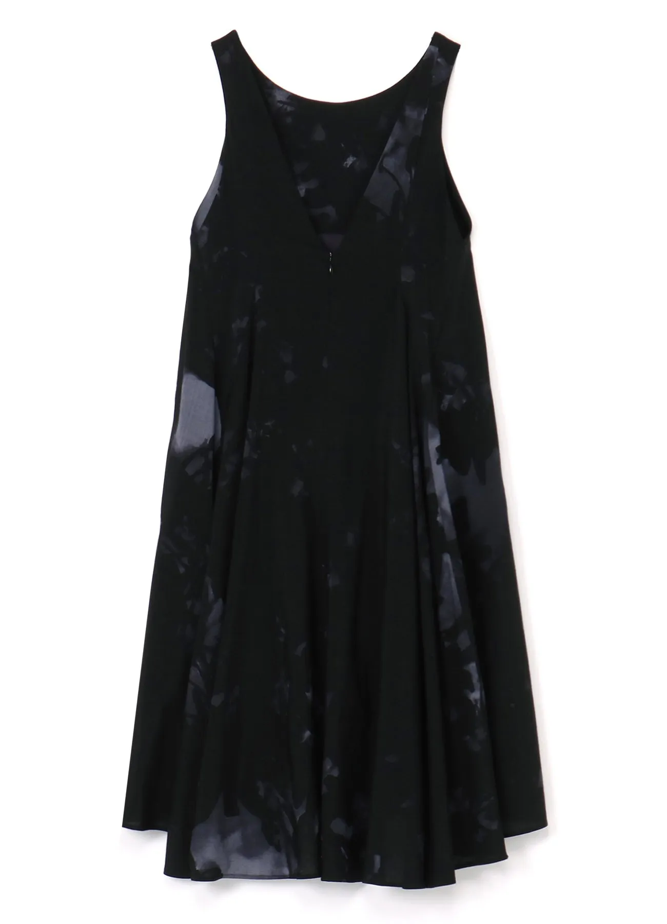 WOOL FLOWER SHADOW PRINT DRESS sold by Yohji Yamamoto product image thumbnail 3