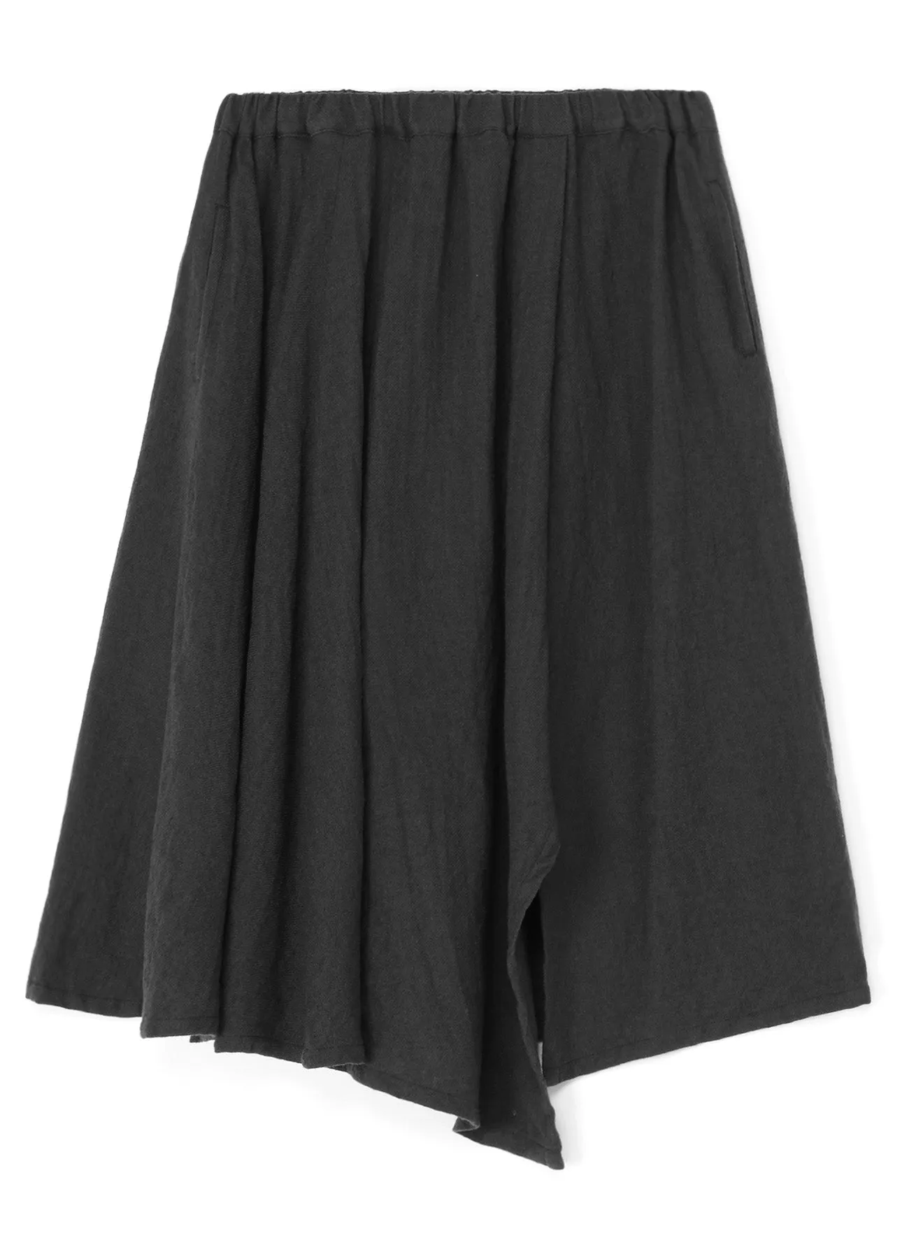 WOOL ASYMMETRIC SKIRT sold by Yohji Yamamoto product image thumbnail 2