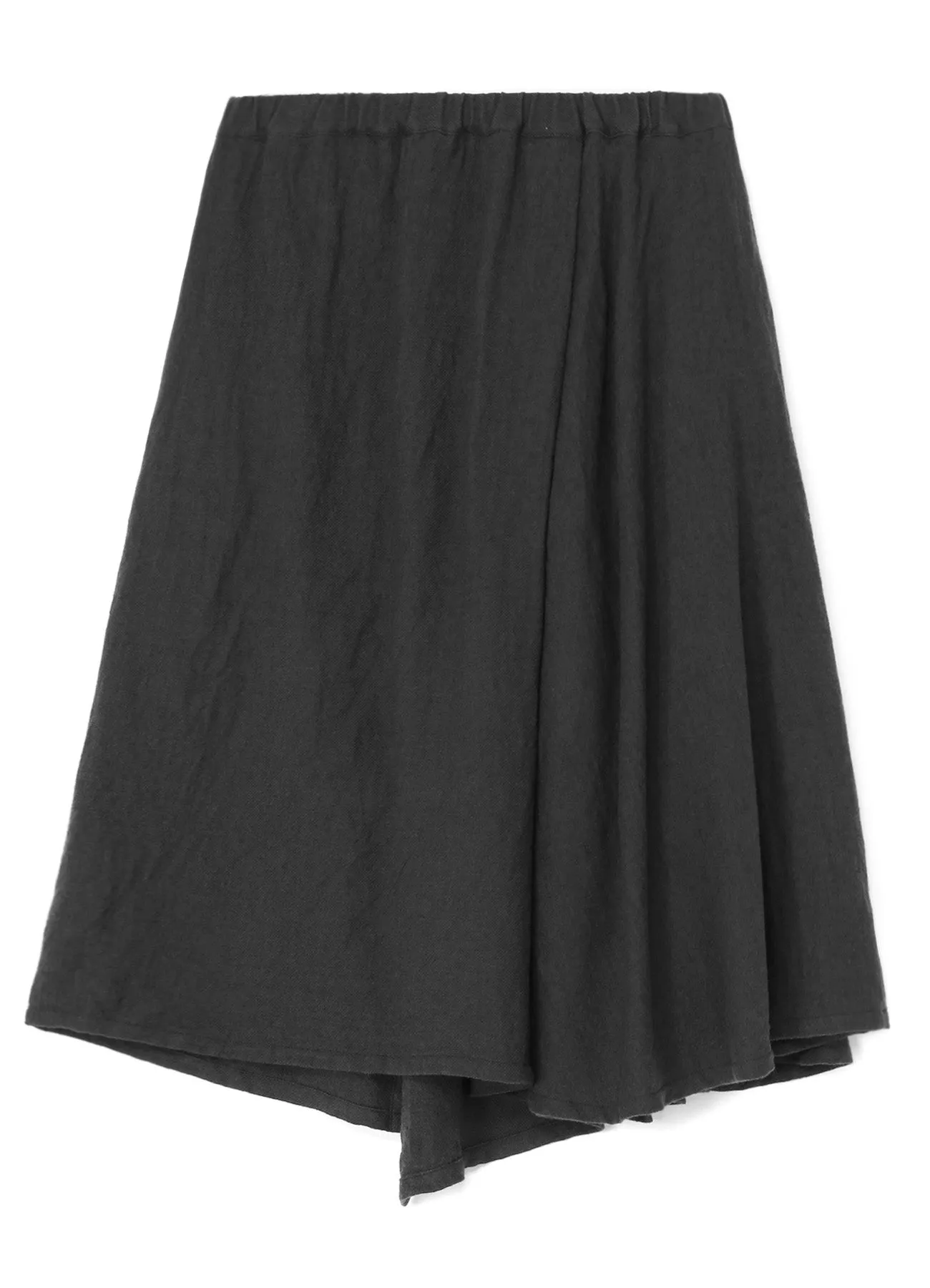 WOOL ASYMMETRIC SKIRT sold by Yohji Yamamoto product image thumbnail 3