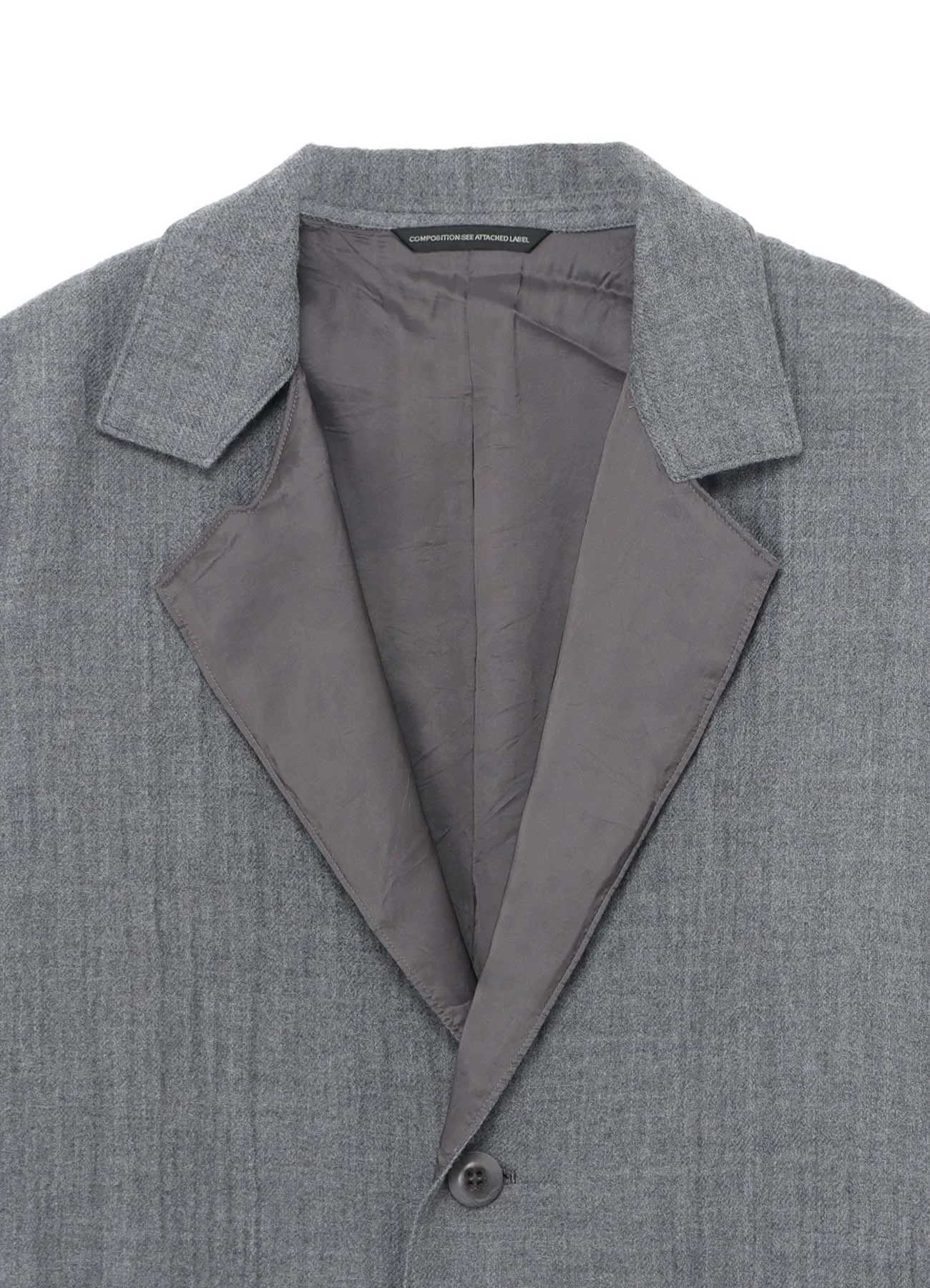 WOOL LONG COLLER JACKET sold by Yohji Yamamoto product image thumbnail 4