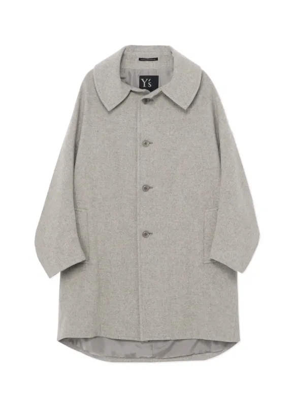 AIRY MOSSER LONG CAPE COAT sold by Yohji Yamamoto